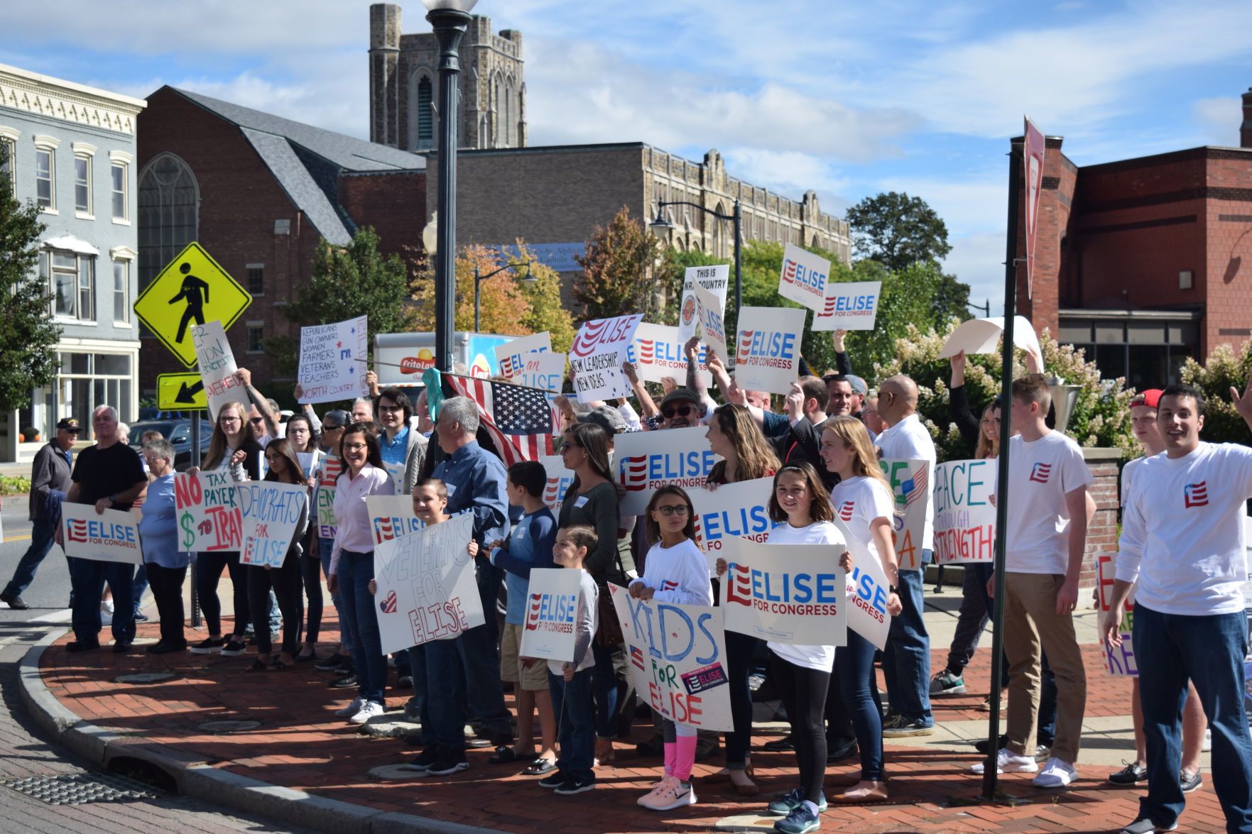 Glens Falls rally